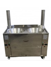 Low pressure propane gas / natural gas fryer with mechanic thermostat and digital thermometer(CE)