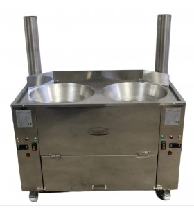 Low pressure propane gas / natural gas fryer with mechanic thermostat and digital thermometer(CE)