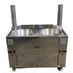 Low pressure propane gas / natural gas fryer with mechanic thermostat and digital thermometer(CE)