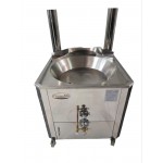 70×70 & 80×80 gas fryer for fair-goers with extra features